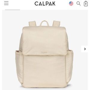 Calpak Full Sized Diaper Bag Oatmeal